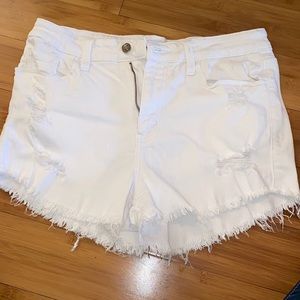 White Studio Blue Denim shorts - 30